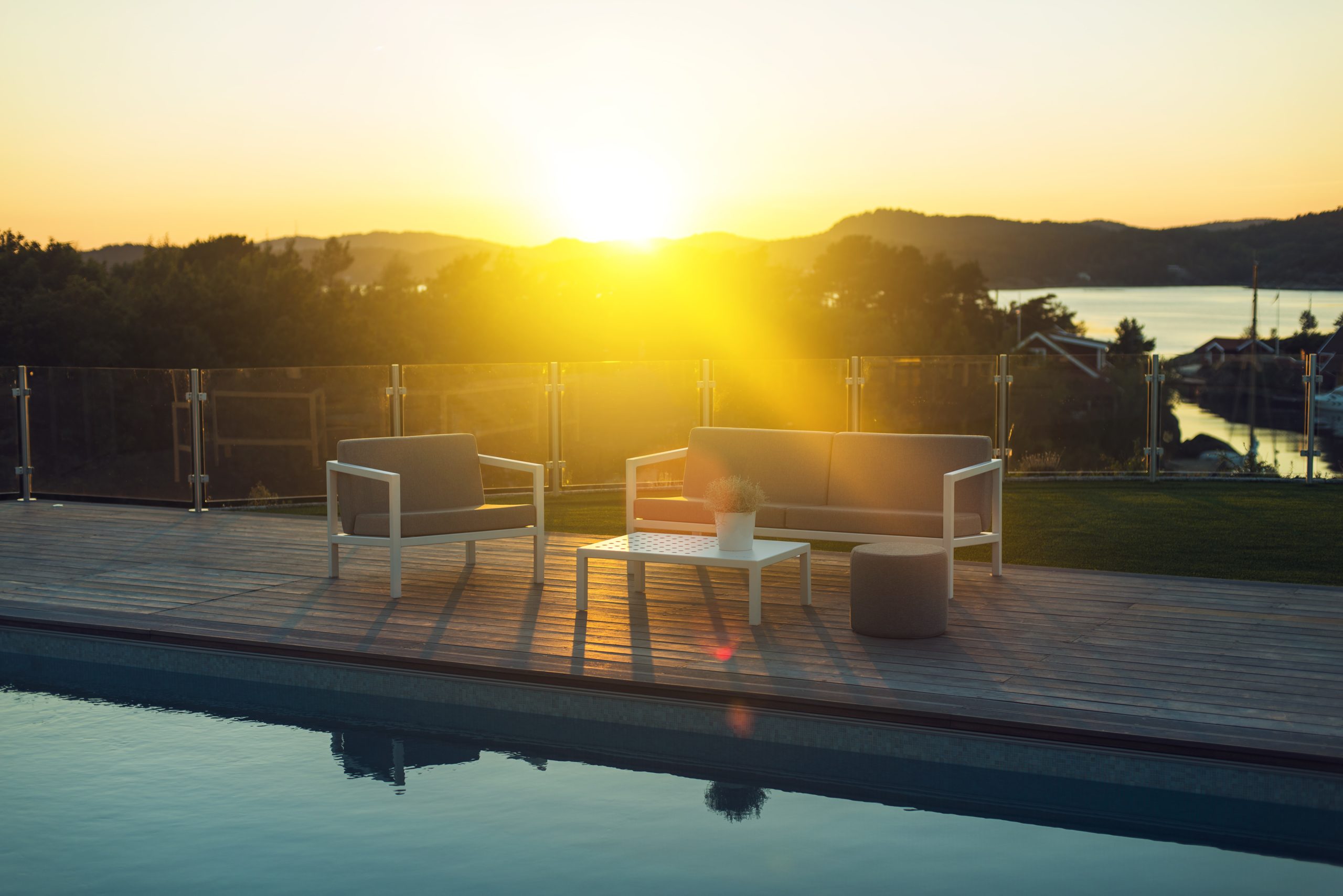 Sundays berge interiør hagemøbler