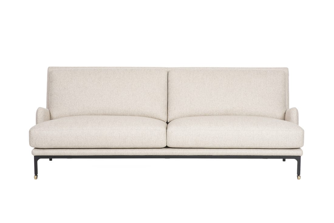 sofa 3-seter tregelastisk pute klassisk howard moderne