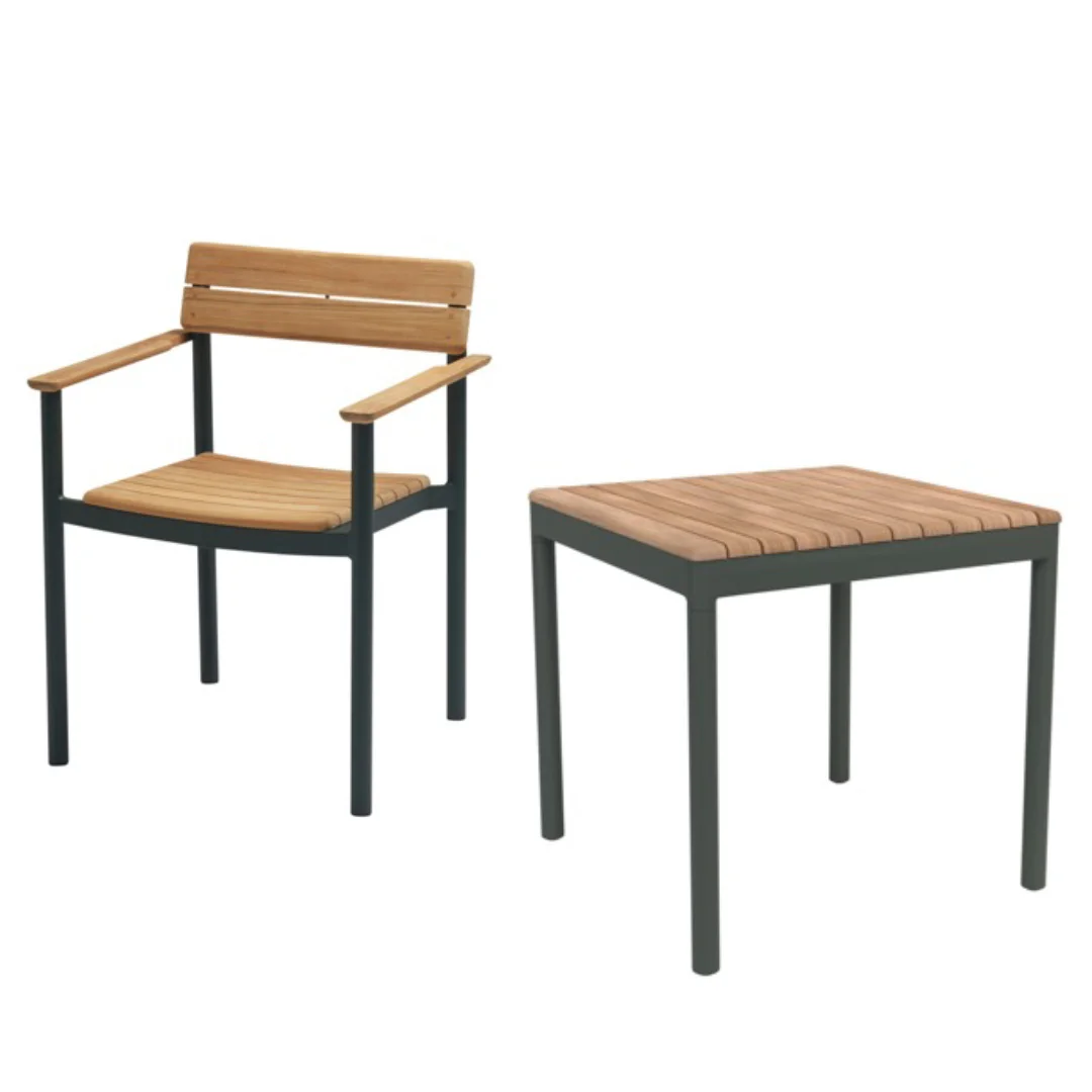 Pelagus stol og bord fra danske Fritz Hansen