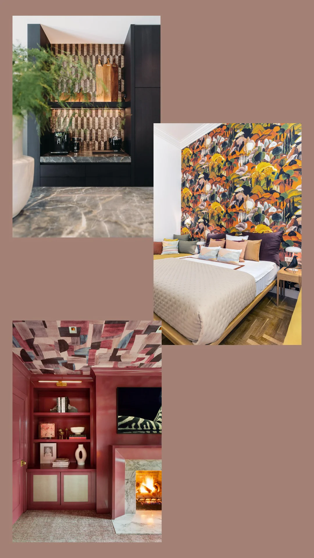 Moodboard tapet